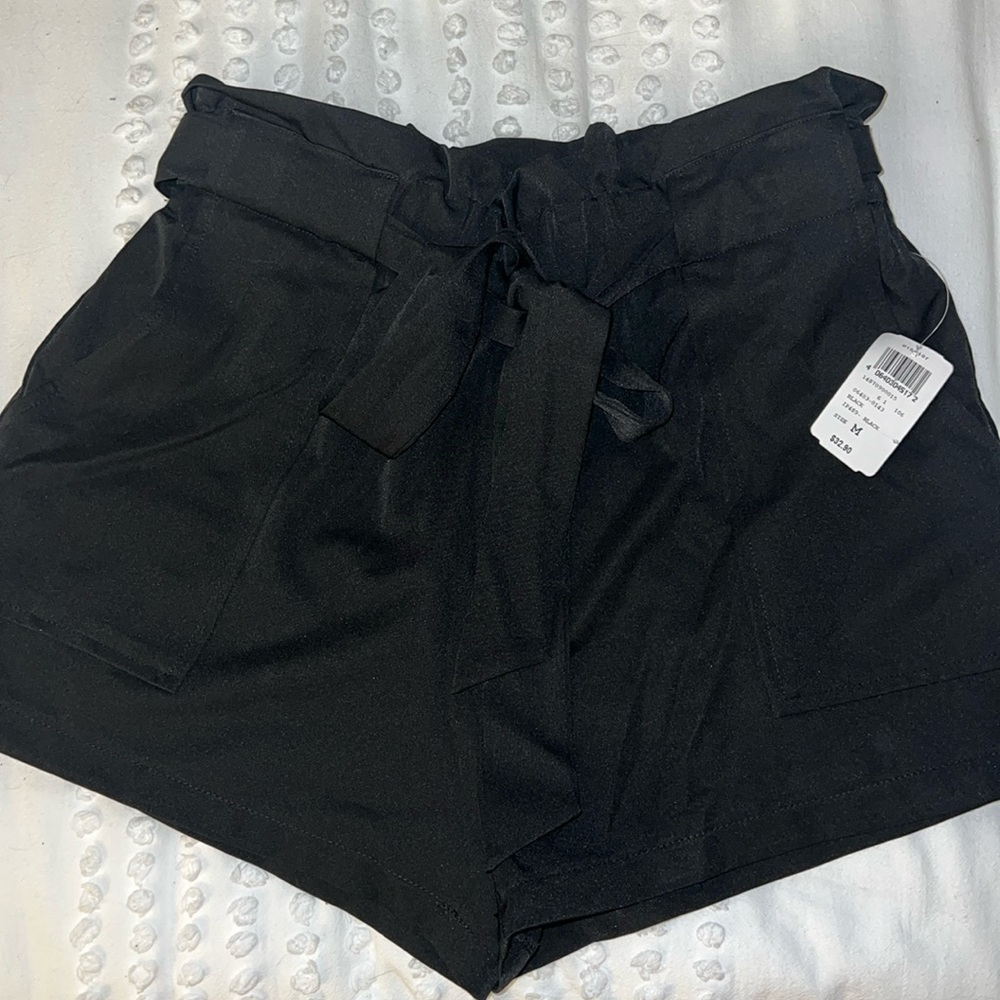 Black shorts